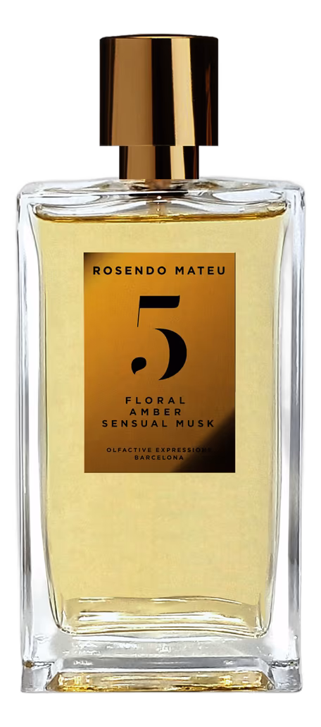 Rosendo Mateu Nº 5 Floral, Amber, Sensual Musk